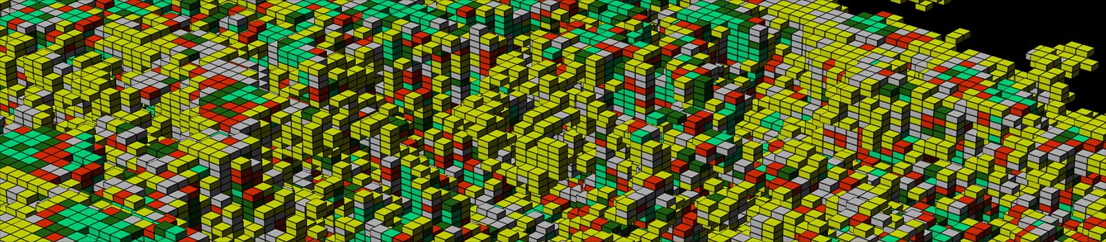 Maptek - Vulcan 10 - Visualización del modelo de bloques grandes